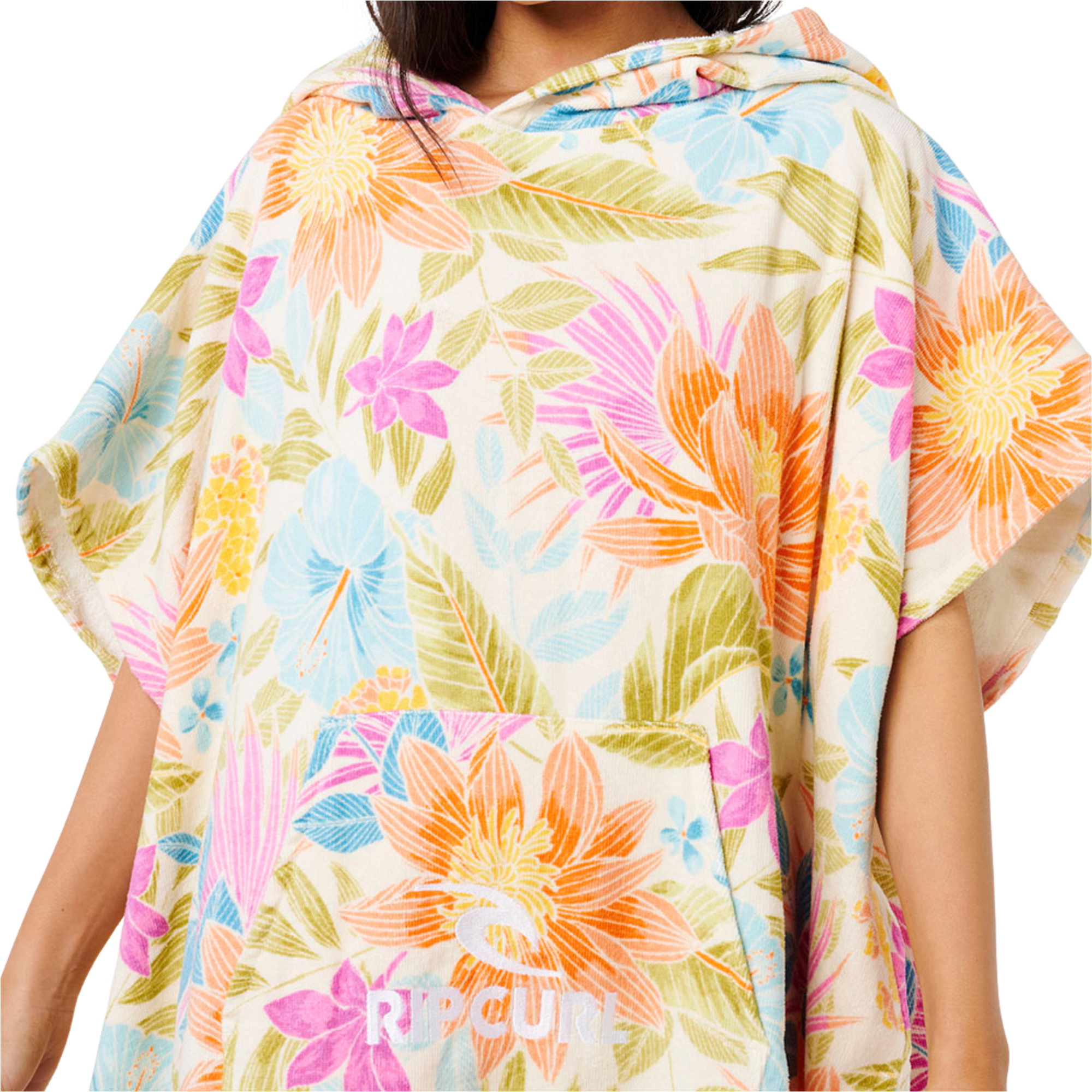 2026 Rip Curl Womens Mixed Hooded Poncho Towel 00VWTO - Multico